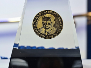 Recipients of Harold Brown Award 2021, 2022 honored at Pentagon ceremony