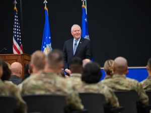 SecAF Kendall visits information warfare headquarters, addresses importance of ‘getting it right’