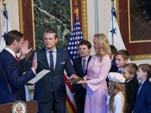 Secretary of Defense Pete Hegseth Begins 'Most Important Deployment of My Life'